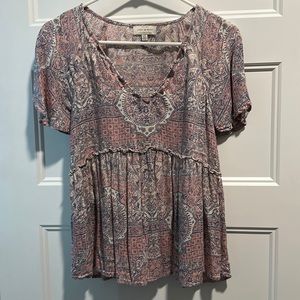 Paisley Lucky Brand Top